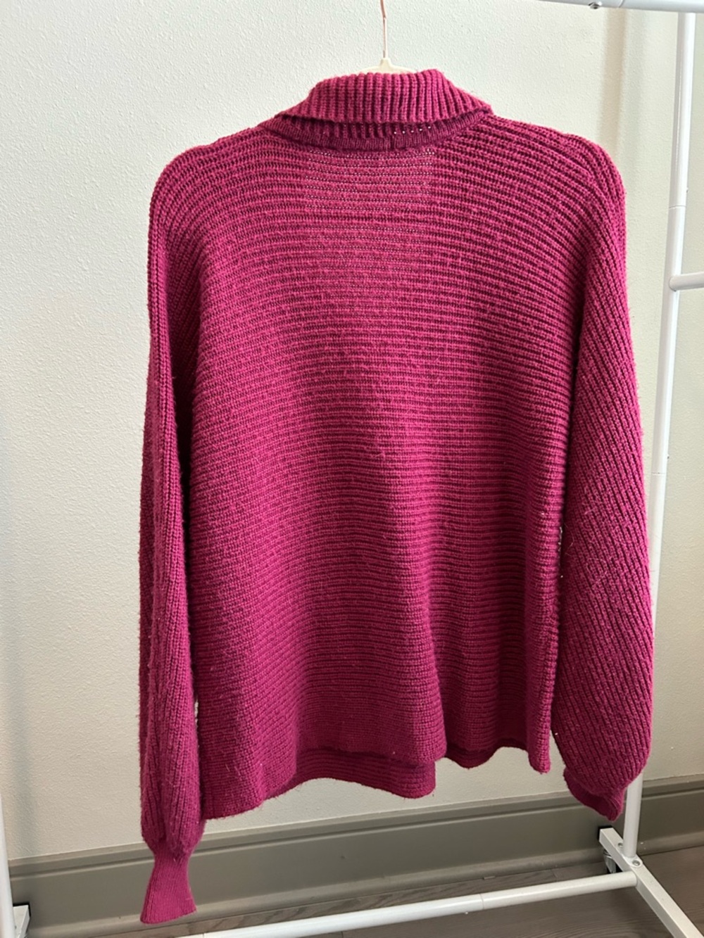 Pink Collared Sweater - Picture 2 of 3